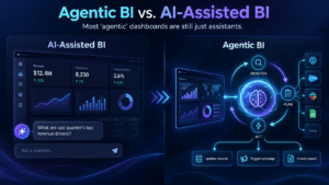 Agentic BI vs. AI-Assisted BI: Why Most “Agentic” Dashboards Aren't Actually Agentic